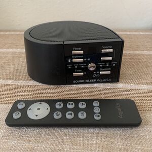 Sound+Sleep Aquarius Aquatic Noise Machine White Noise w/ Real NonLooping Nature